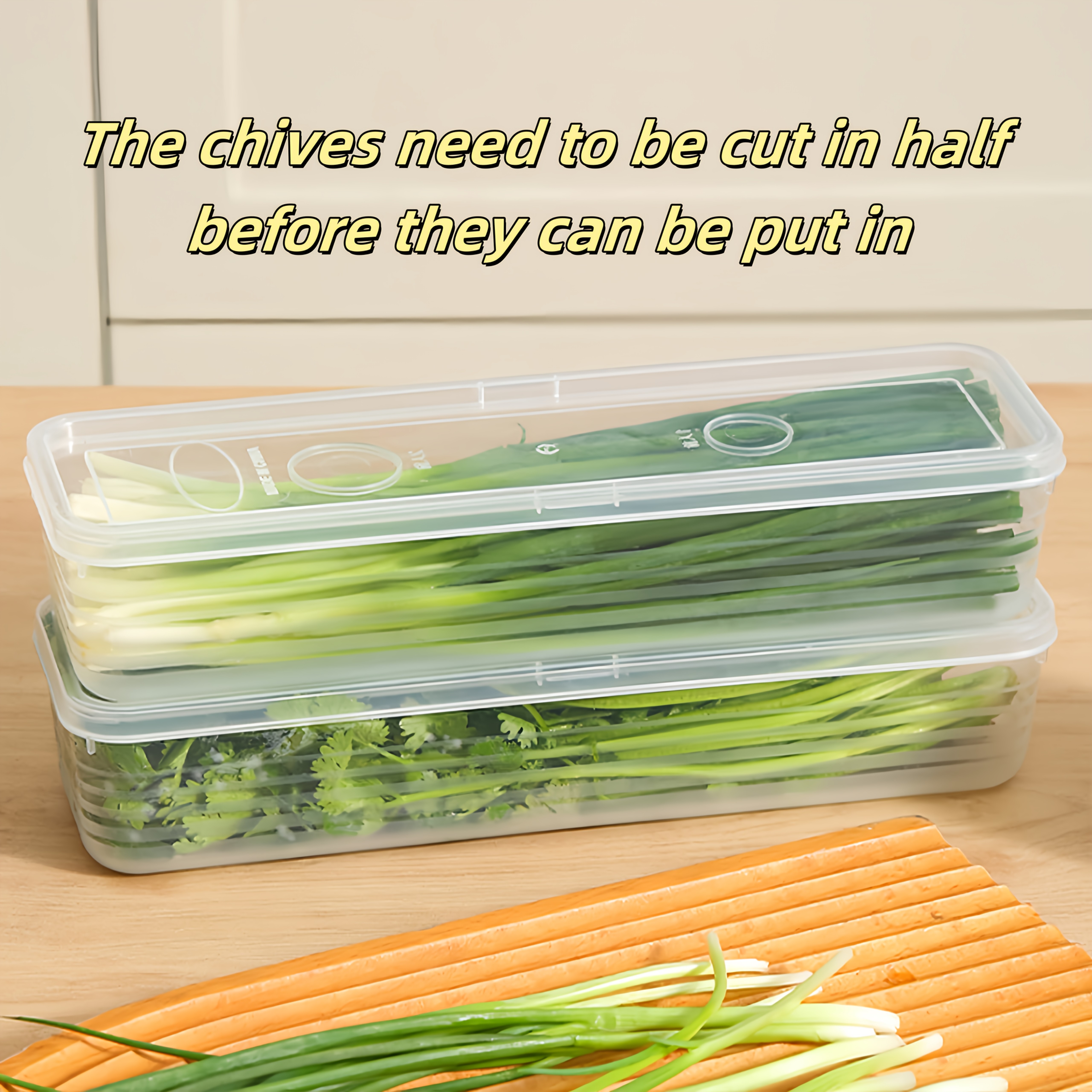 Food Storage Freezer Containers - 2/4/6pcs Food Vegetable Storage Containers -