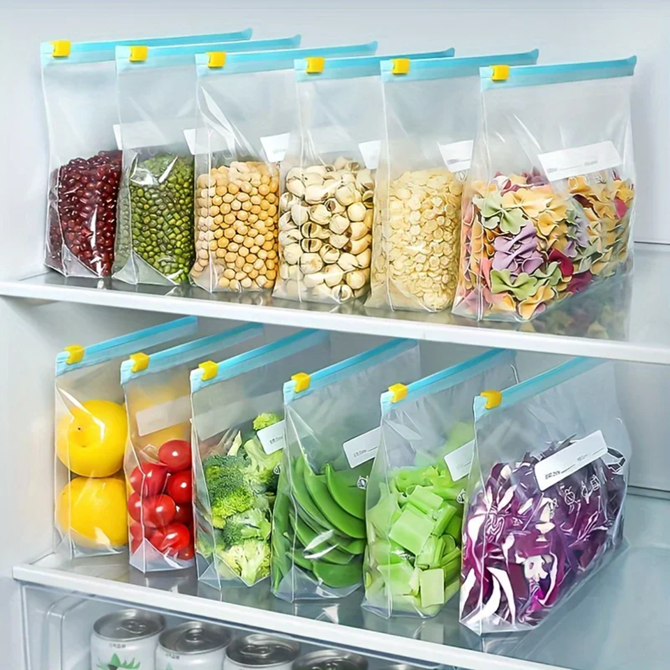 Lock And Lock Food Storage - 10/20pcs Thickened Sliding Lock Bag for