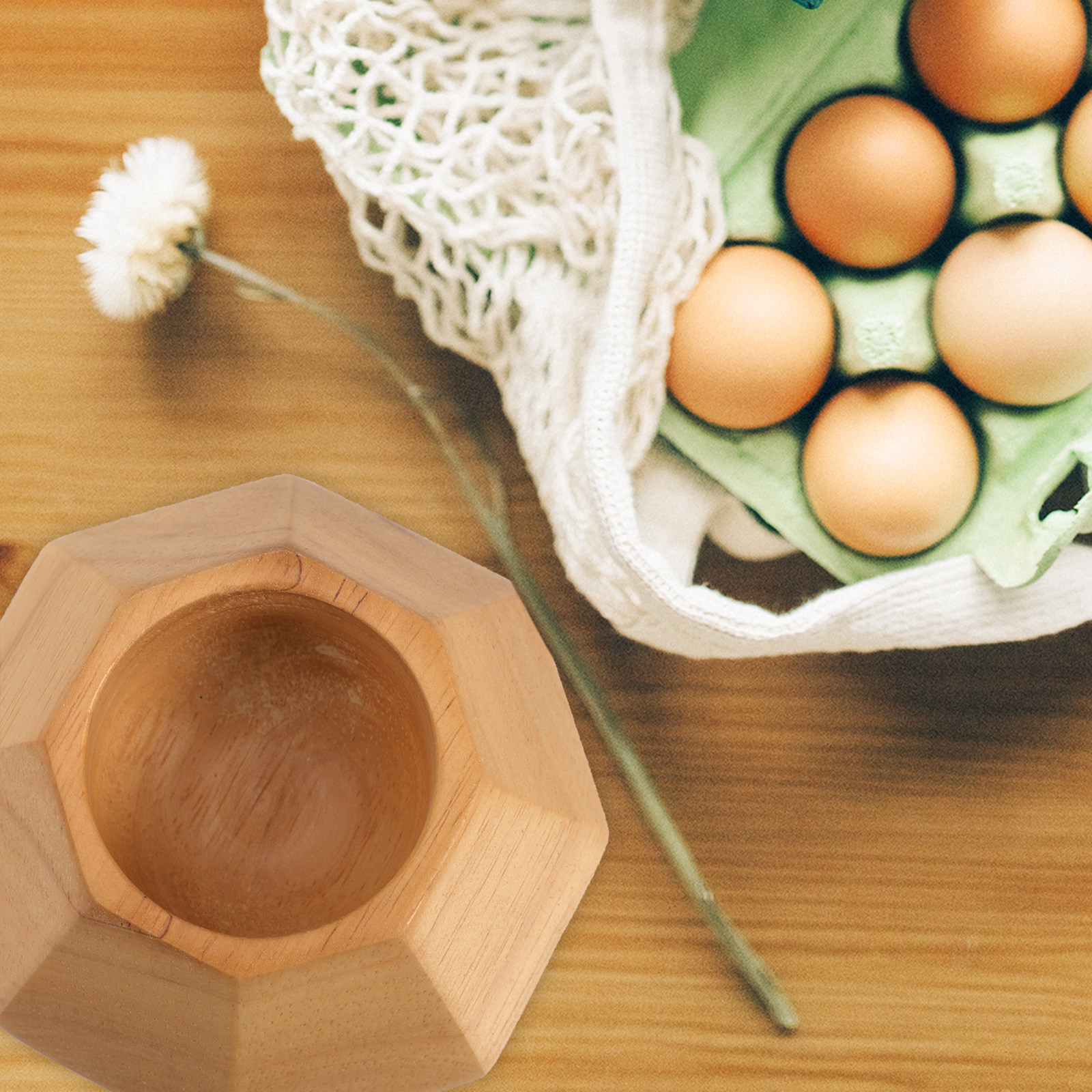 Egg Storage Holder - Egg Cup Holder Ceramic Easter Decorative
