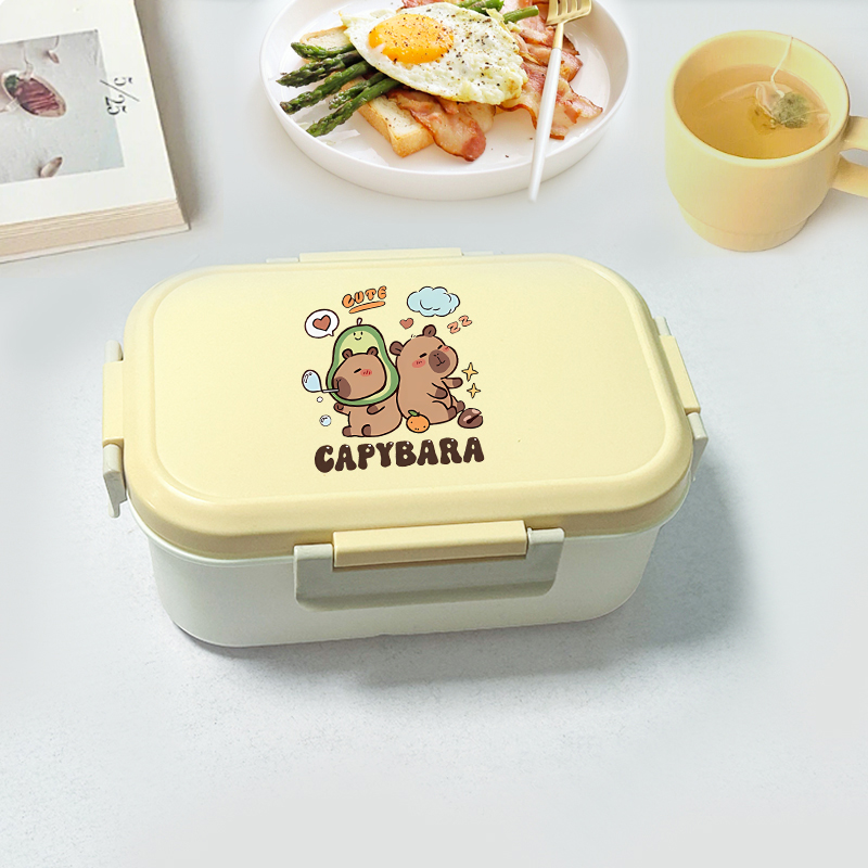 Food Storage Room - Capybara Bento Lunch Box Cartoon Figure