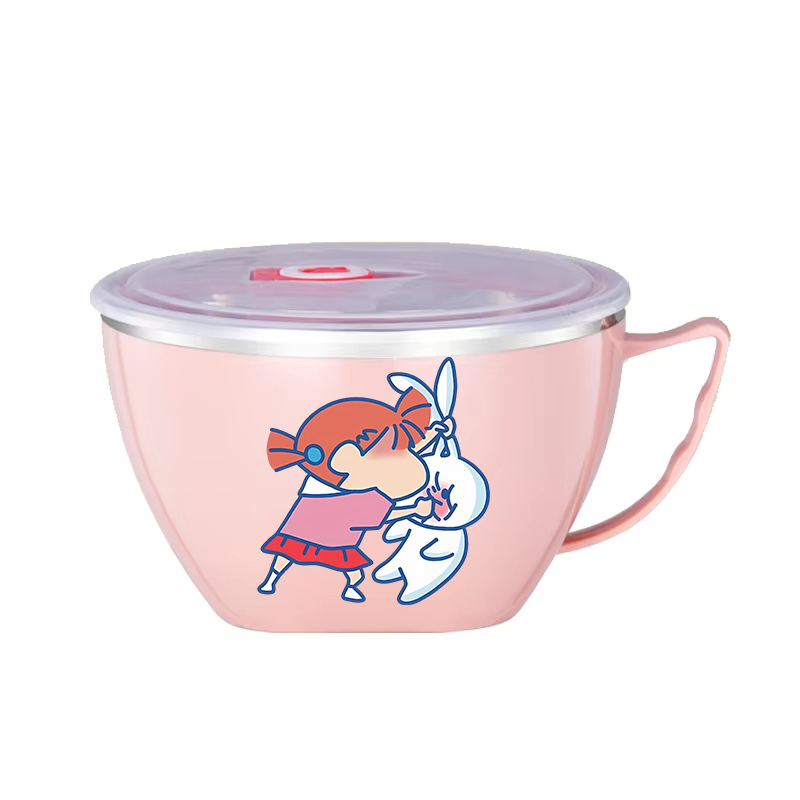 Crayon Shin-chan Noodle Bowl L - Food Storage Room reseña y precio