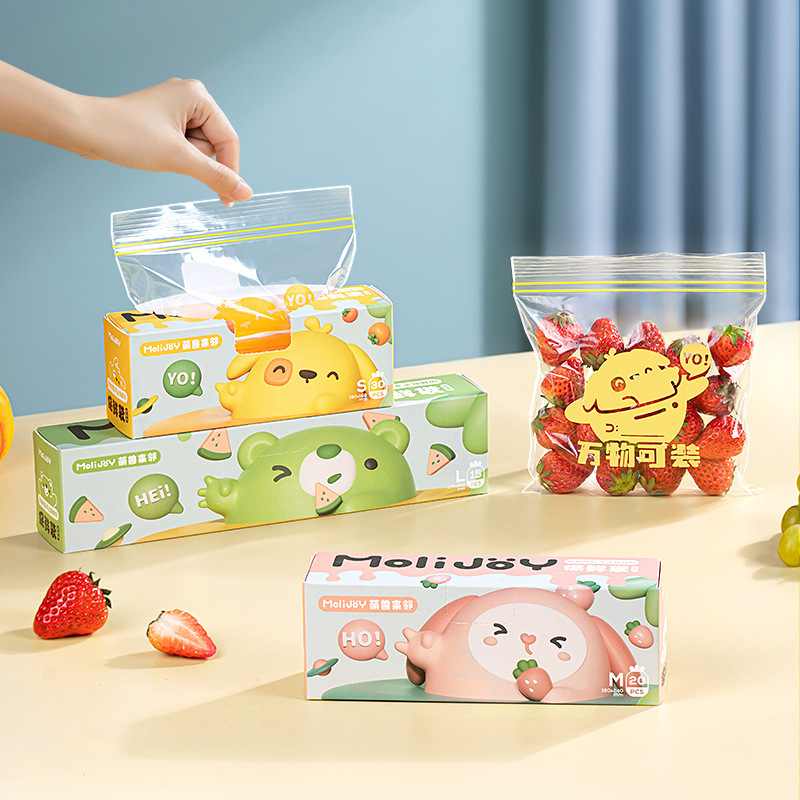 Reusable Zip Lock Bag Food Gra - Lock And Lock Food Storage reseña y precio