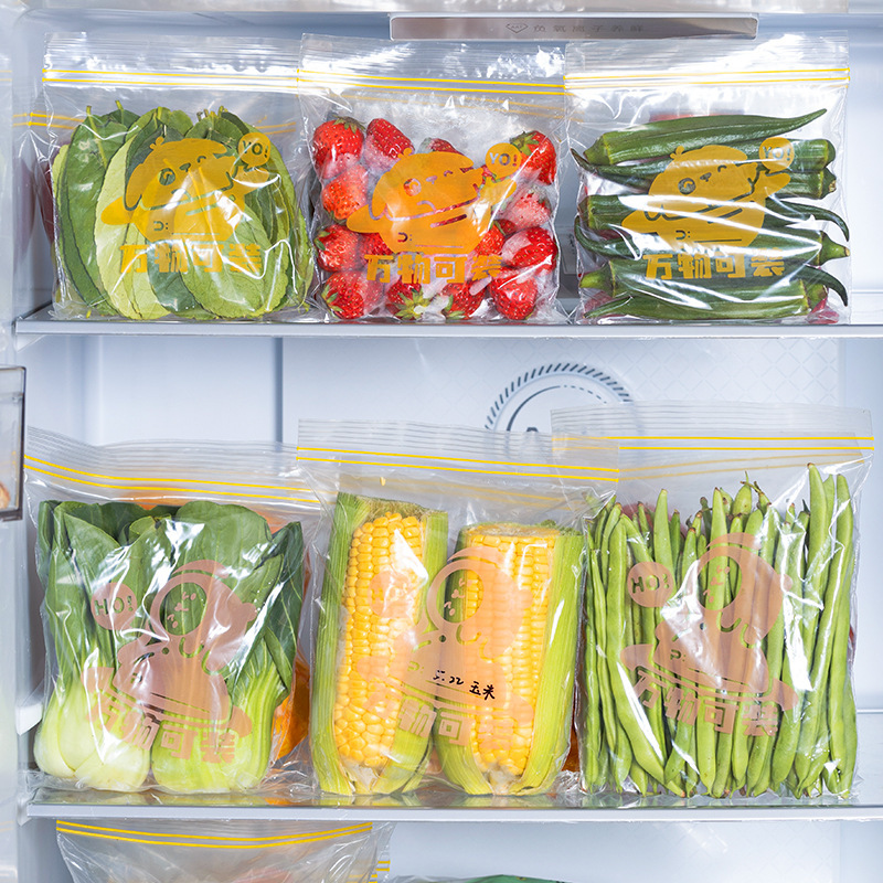 Reusable Zip Lock Bag Food Gra - Lock And Lock Food Storage reseña y precio