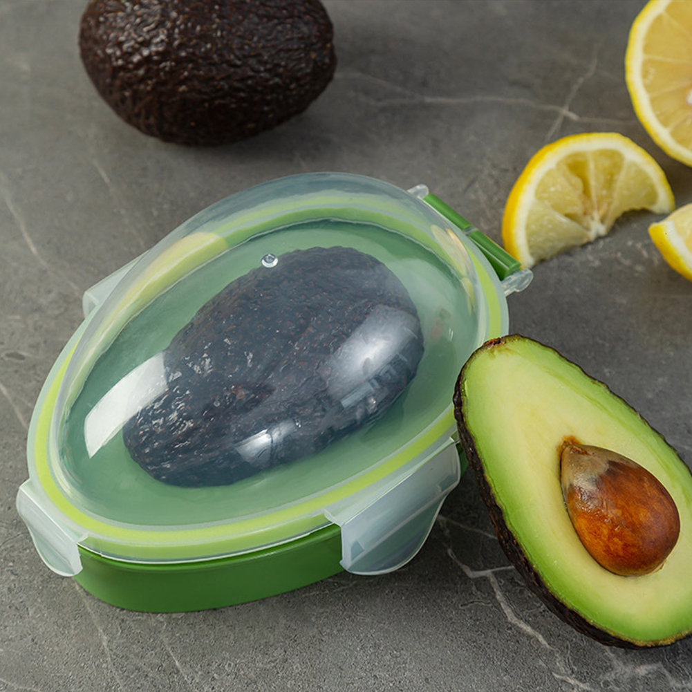 Avocado Saver Holder Reusable  - Food Storage Containers Plastic Box reseña y precio