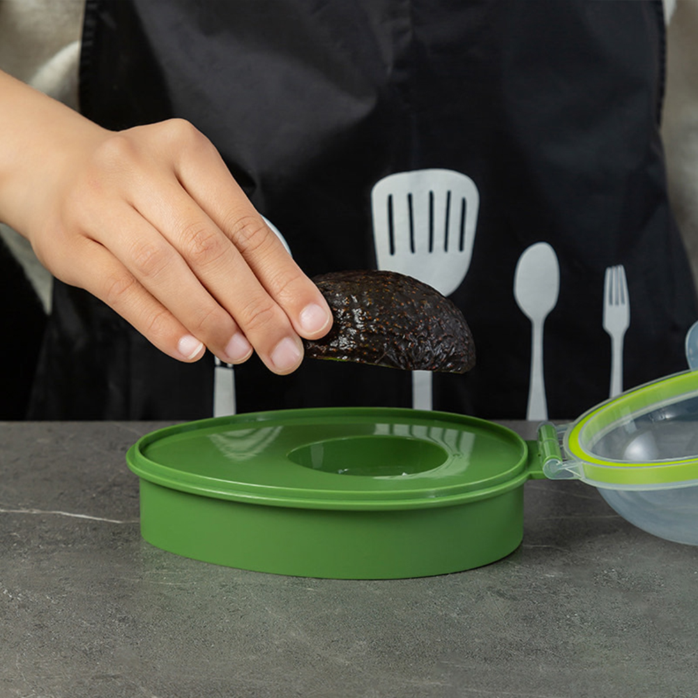 Avocado Saver Holder Reusable  - Food Storage Containers Plastic Box reseña y precio