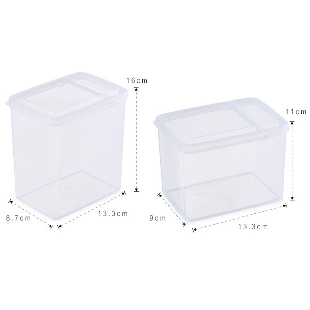 2Pcs Food Storage Containers T - Food Storage Containers Plastic Box reseña y precio