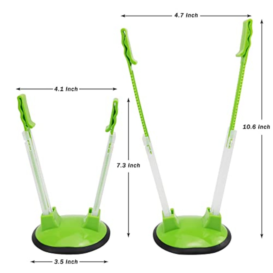 Baggy Rack Hands-Free Clip Foo - Food Storage Rack reseña y precio