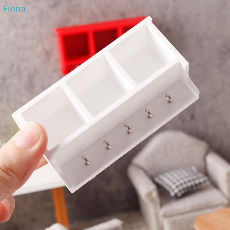 ✔1/12 Dollhouse Wall Storage R - Food Storage Rack reseña y precio