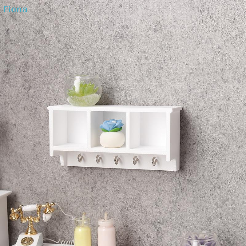 ✔1/12 Dollhouse Wall Storage R - Food Storage Rack reseña y precio