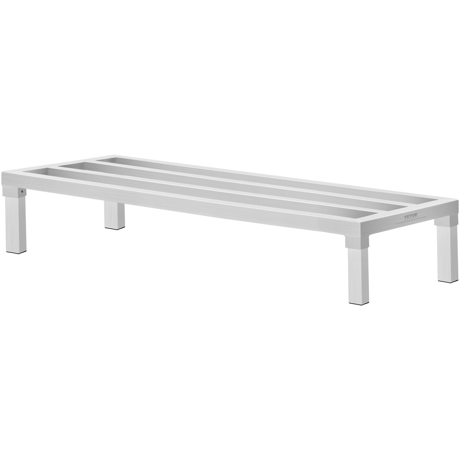 Aluminum Dunnage Rack, 48” X 2 - Food Storage Rack reseña y precio