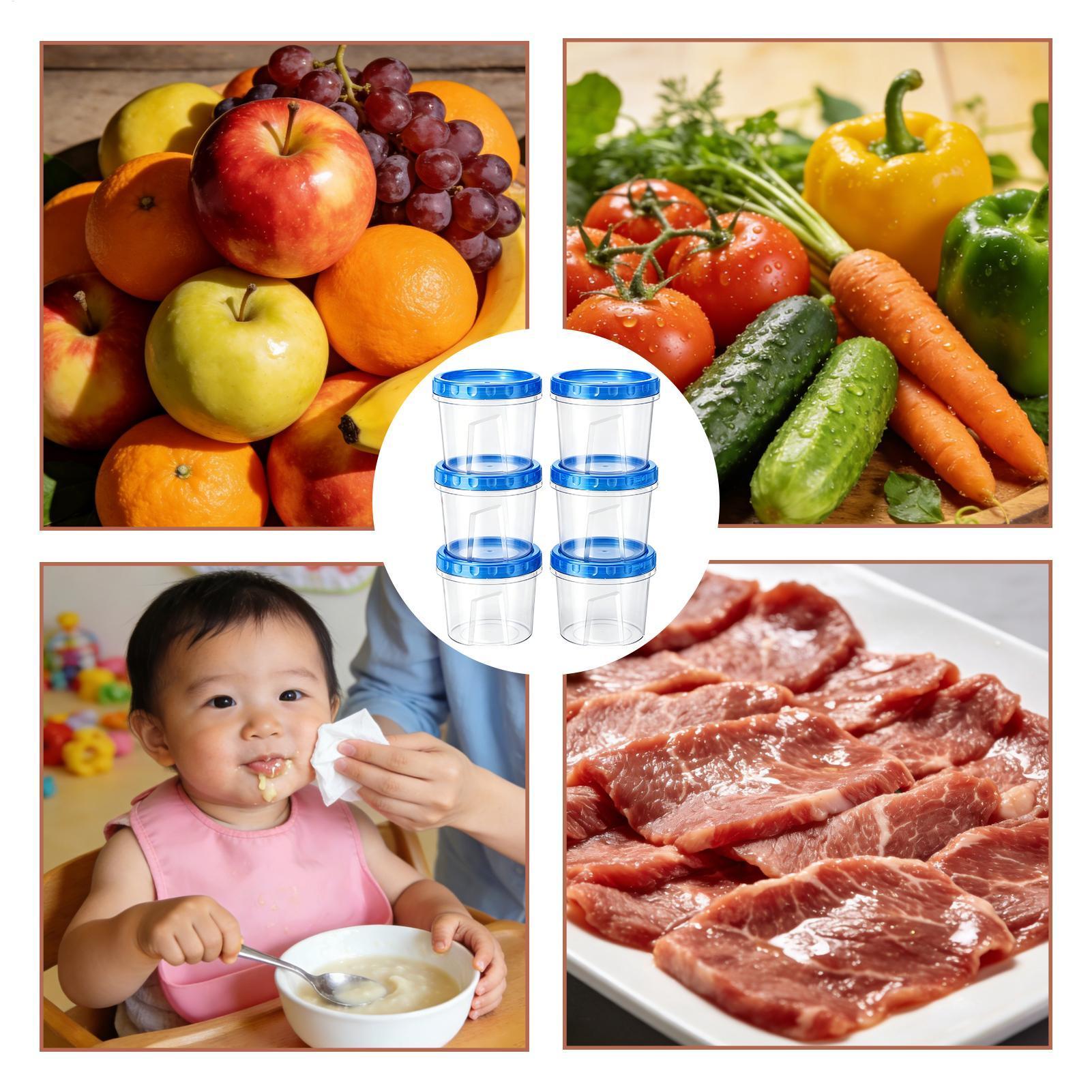 Freezer Containers For Food St - Food Storage Freezer Containers reseña y precio