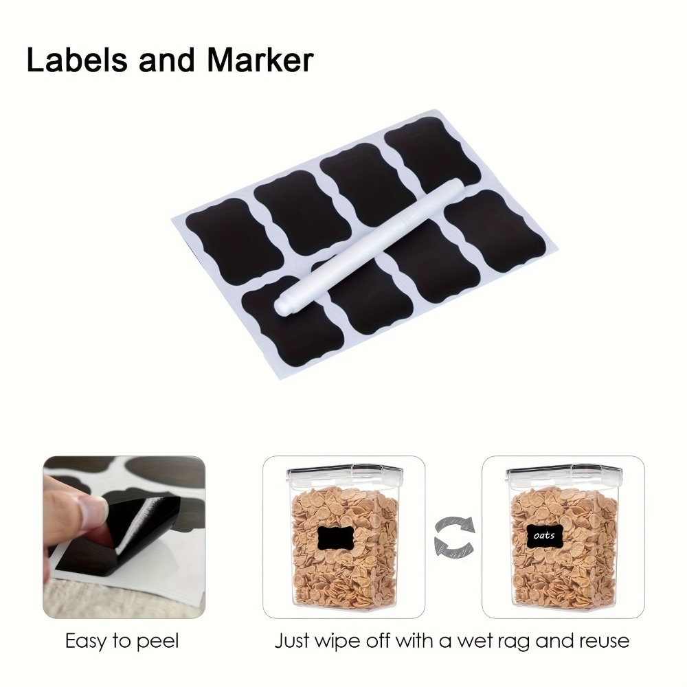 24Pcs Food Storage Containers  - Food Storage Method reseña y precio