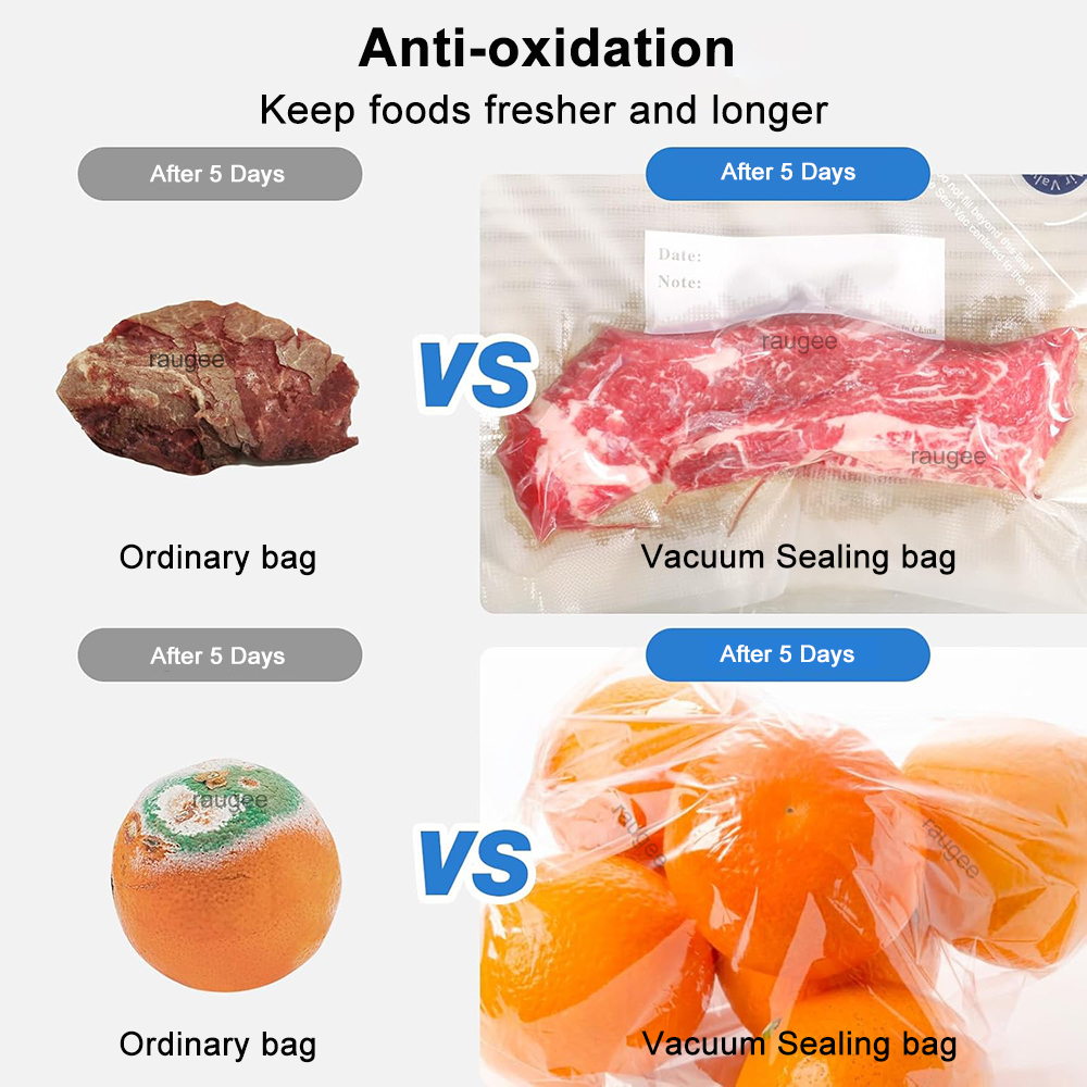 Vacuum Bags Reusable Food Vacu - Food Storage Roll Bags reseña y precio