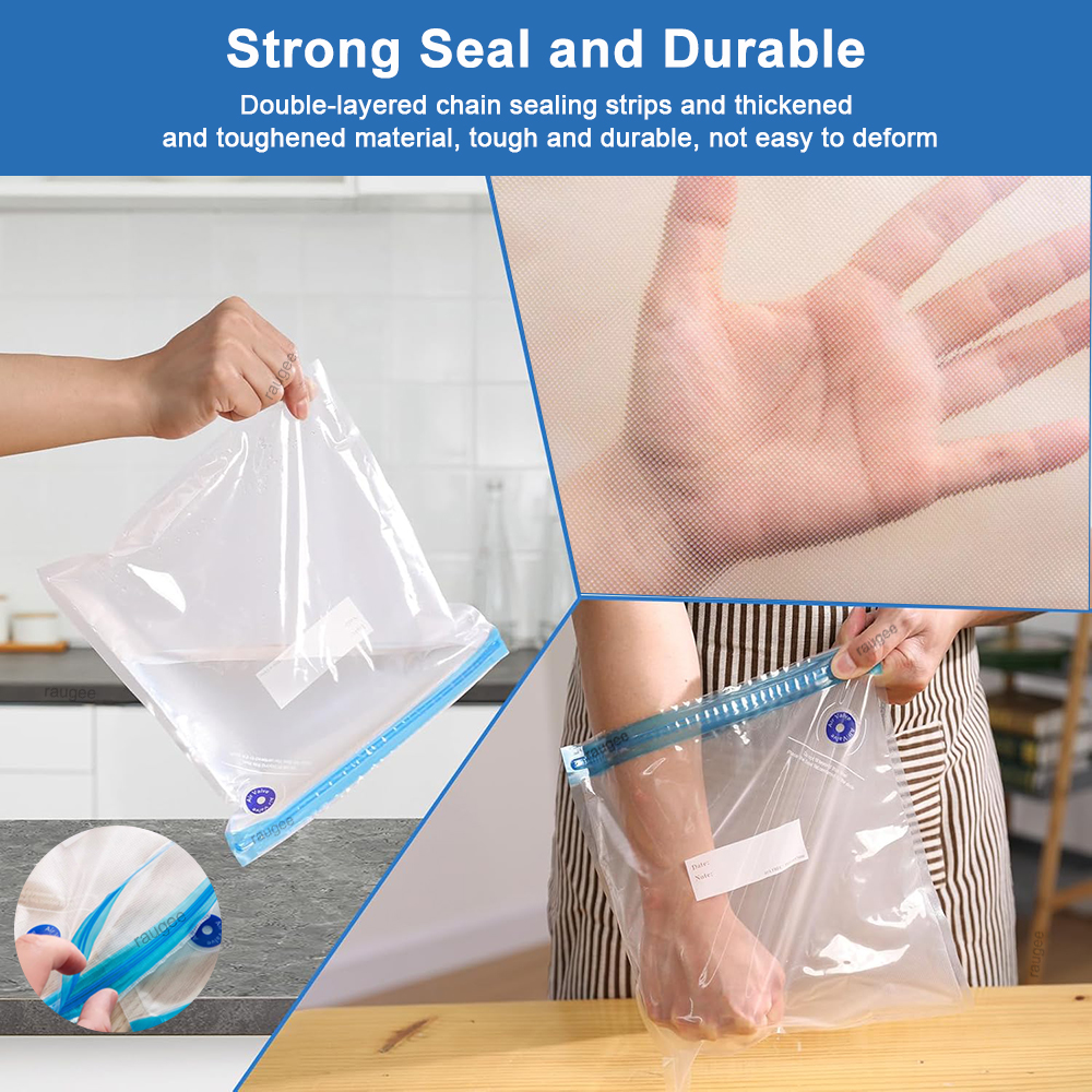 Vacuum Bags Reusable Food Vacu - Food Storage Roll Bags reseña y precio