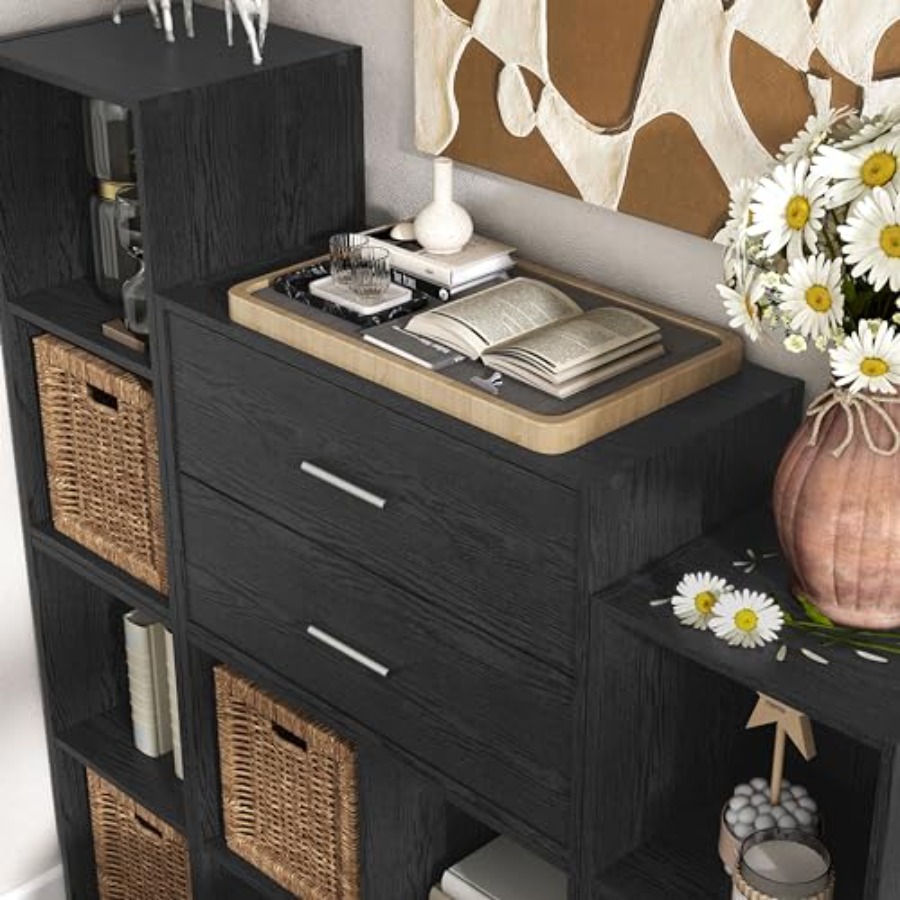 Apexa Wooden Stackable Storage - Food Storage Under Bed reseña y precio