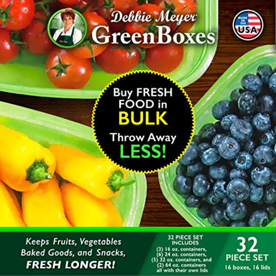 UltraLite GreenBox Reusable Pl - Food Storage Vegetables reseña y precio