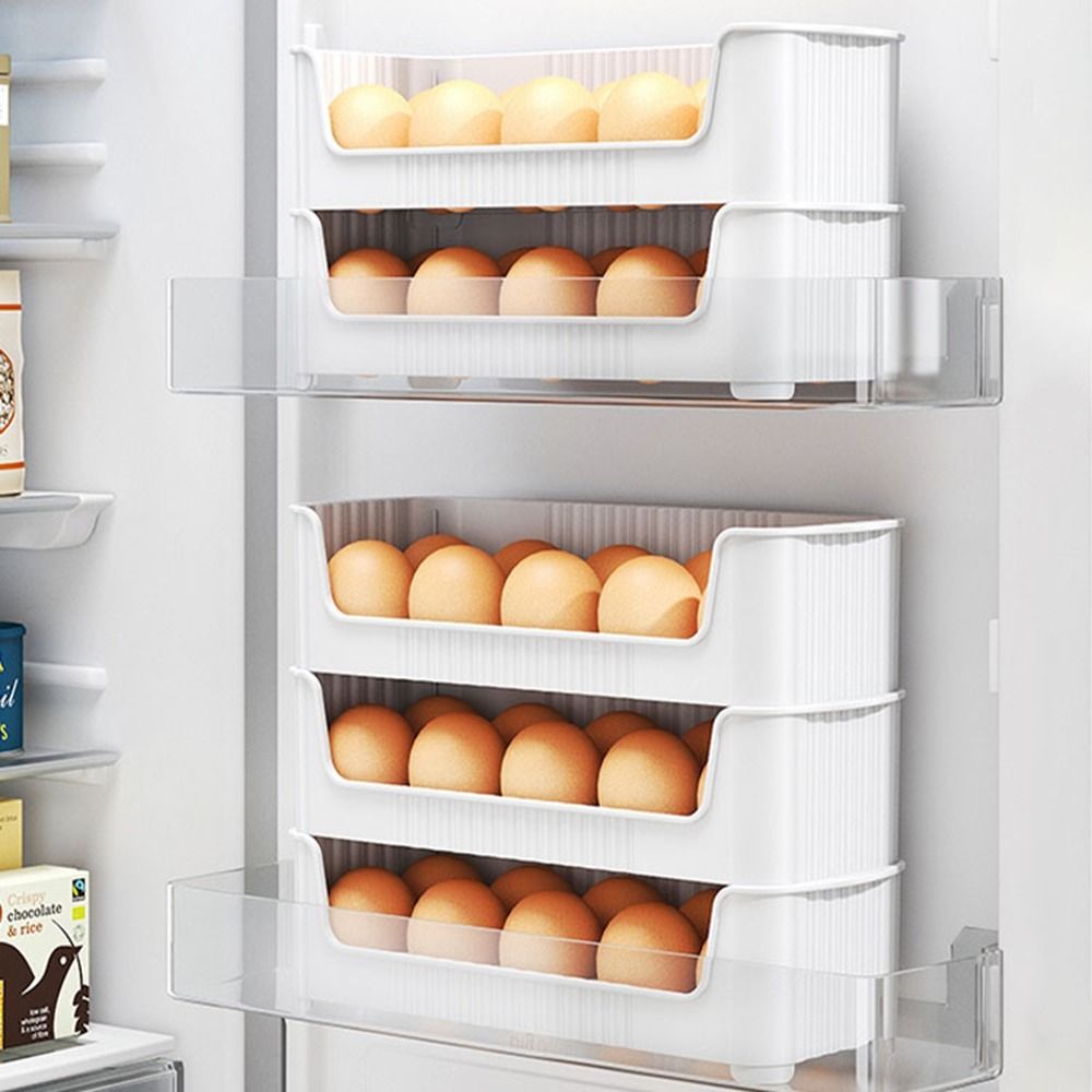 Refrigerator Side Door Egg Sto - Egg Storage Holder reseña y precio