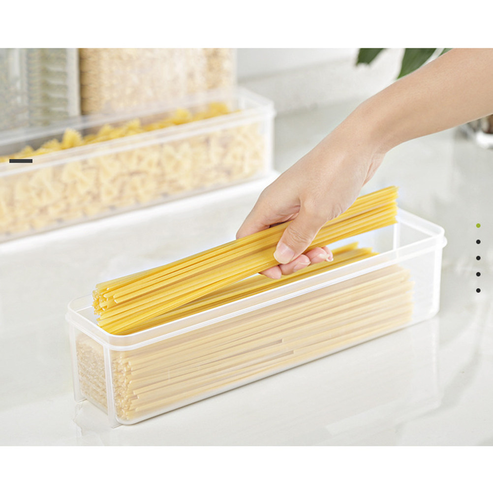 2Pcs Food Grade Plastic Noodle - Food Storage Containers Plastic Box reseña y precio