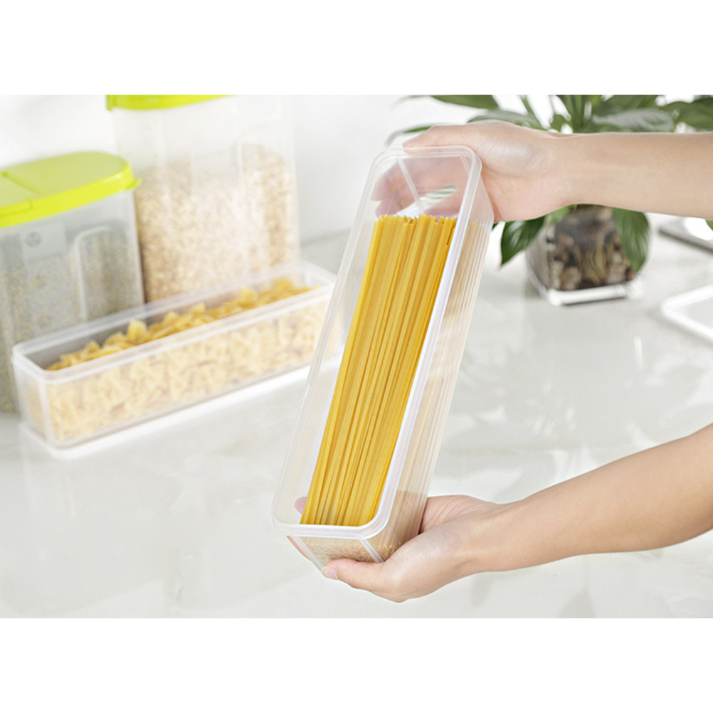 2Pcs Food Grade Plastic Noodle - Food Storage Containers Plastic Box reseña y precio