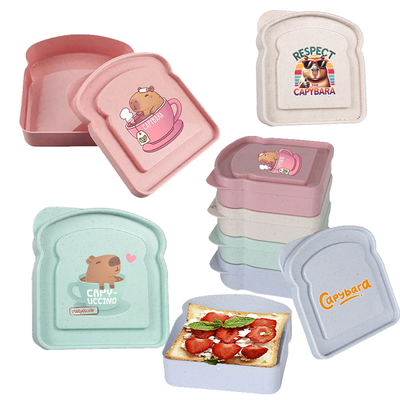 Capybara Sandwich Food Storage - Food Storage Containers Plastic Box reseña y precio
