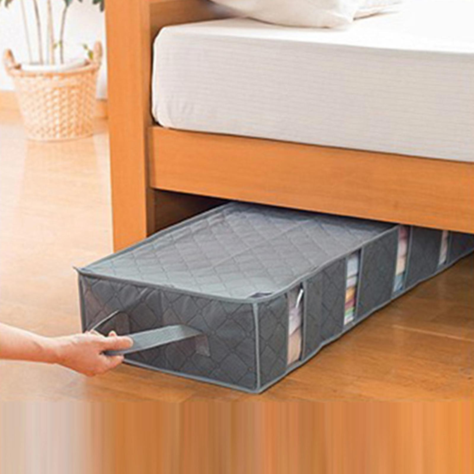 Under Bed Dust-Proof Storage O - Food Storage Under Bed reseña y precio