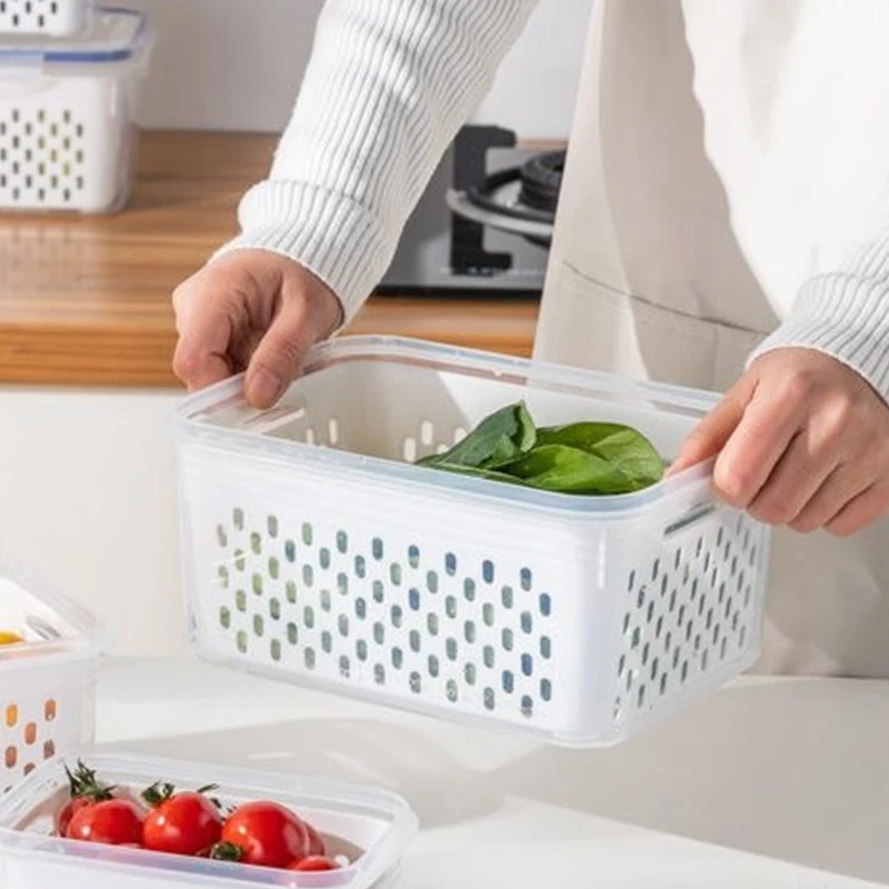 Refrigerator Storage Box, Drai - Food Storage Vegetables reseña y precio
