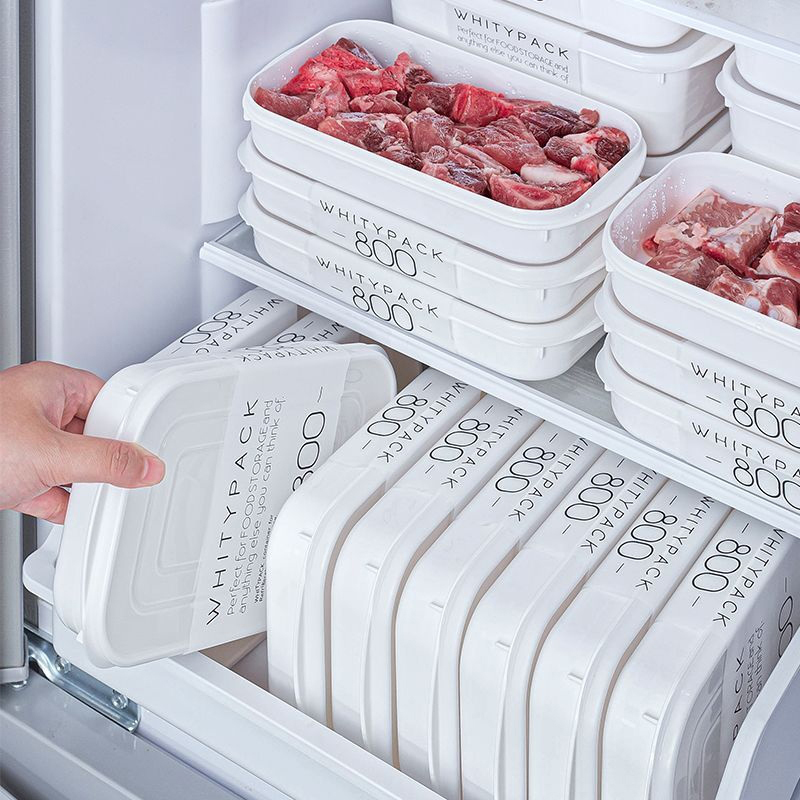 Japanese Meat Packaging Box Fo - Food Storage Freezer Containers reseña y precio