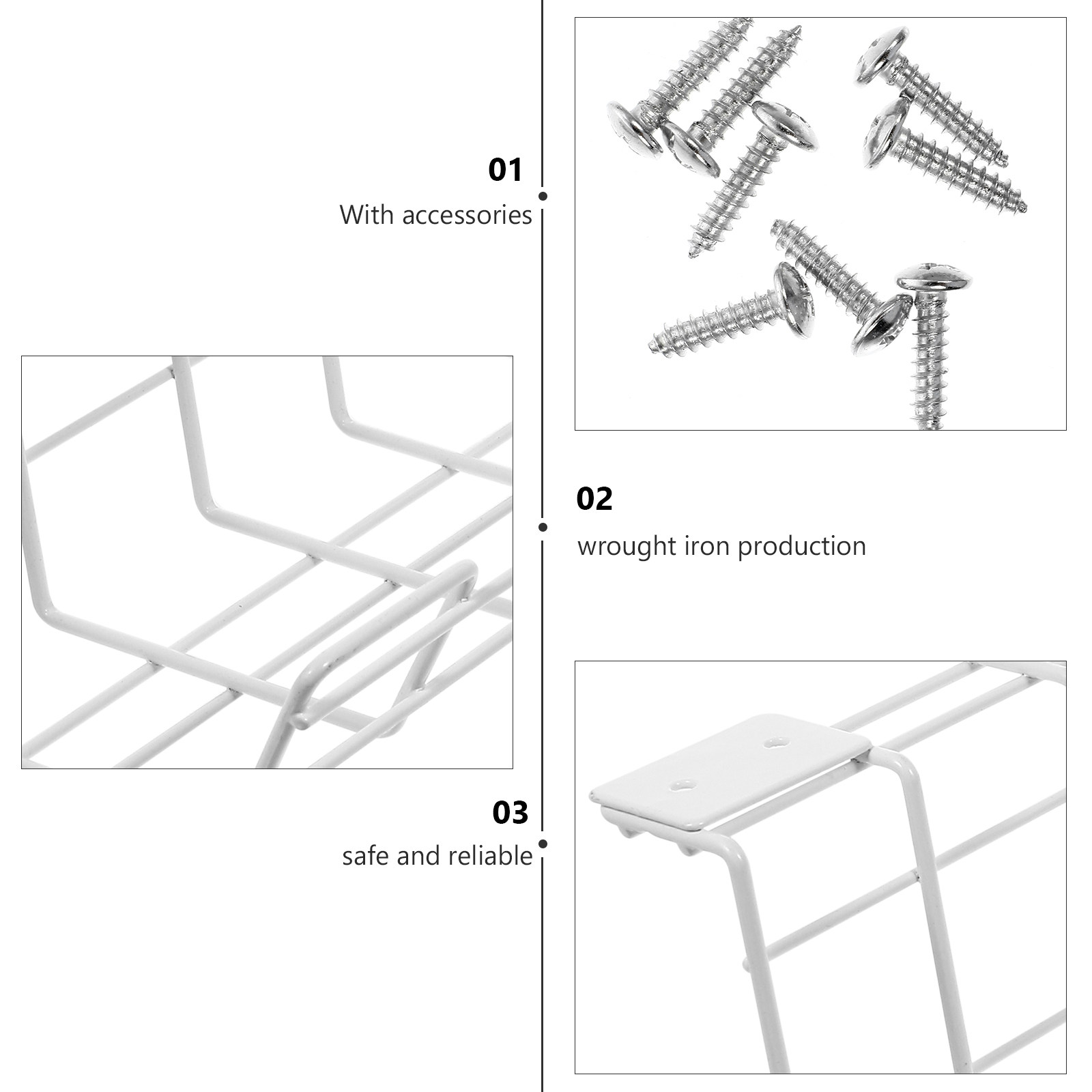2Pcs Cable Organizer Insert Un - Food Storage Rack reseña y precio