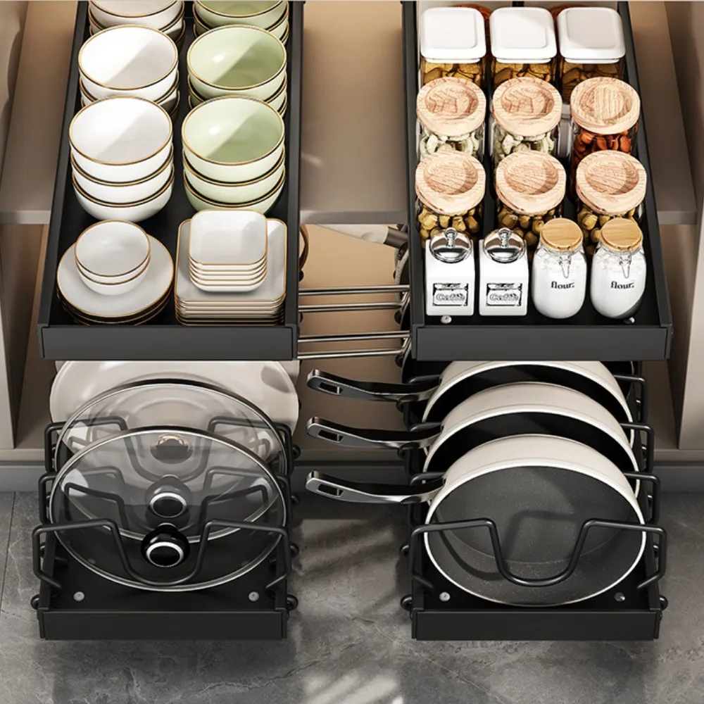 Kitchen Cabinet Pull Out Tray  - Food Storage Room reseña y precio