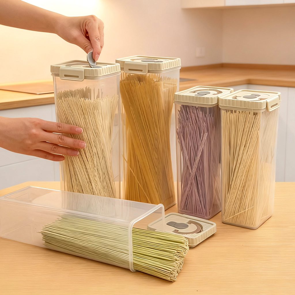 Noodles Sealed Storage Box Wit - Food Storage Method reseña y precio