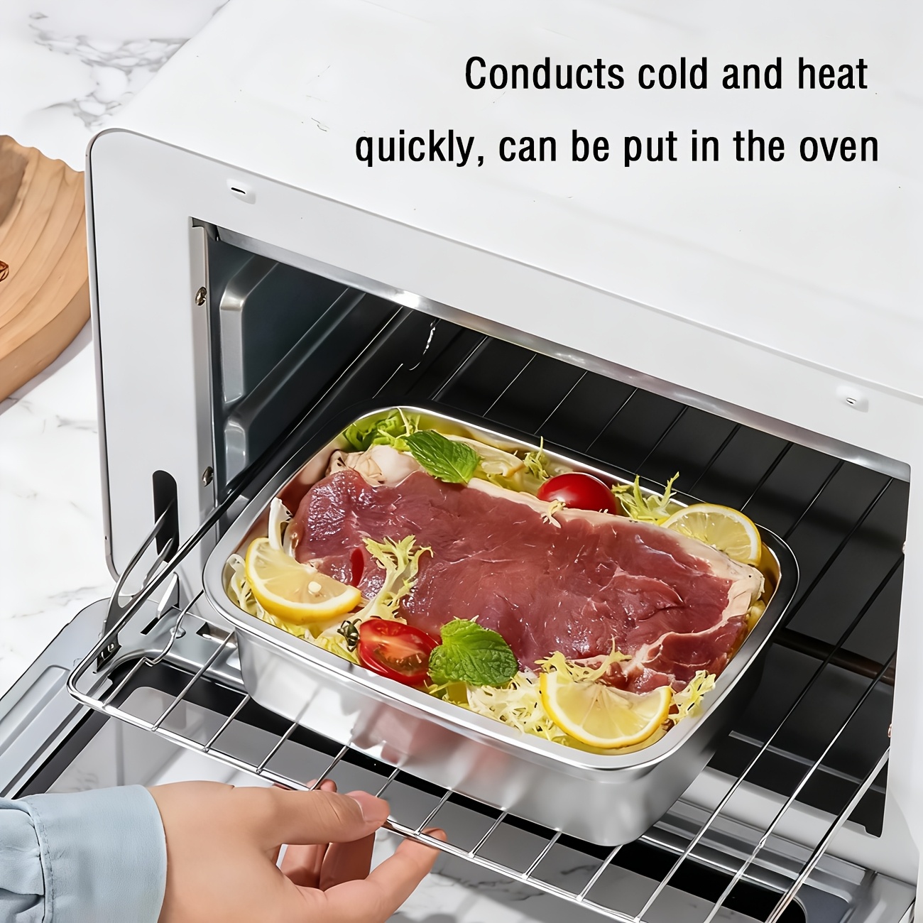 10-Piece Stainless Steel Food  - Food Storage Freezer Containers reseña y precio