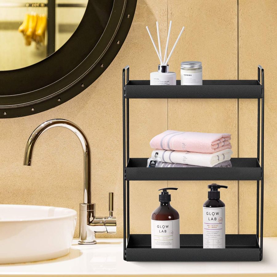 Bathroom Countertop Organizer  - Food Storage Rack reseña y precio