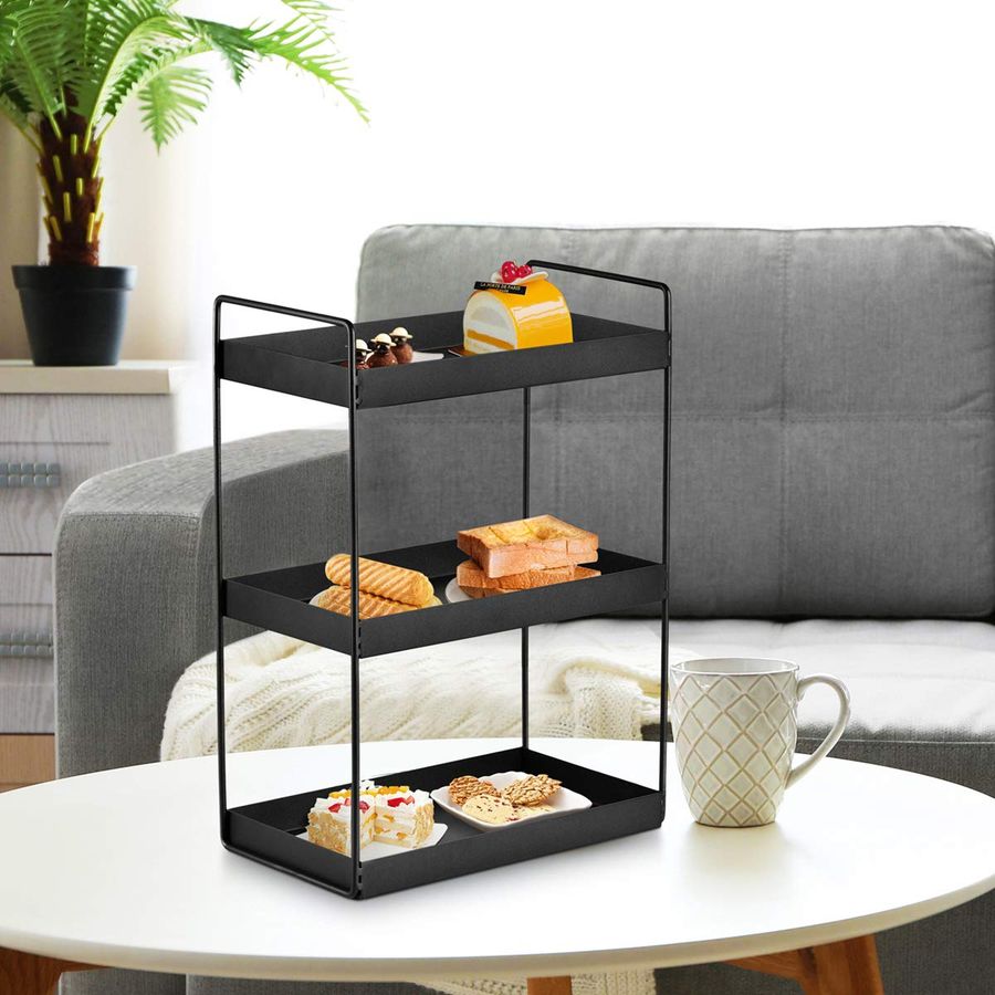 Bathroom Countertop Organizer  - Food Storage Rack reseña y precio