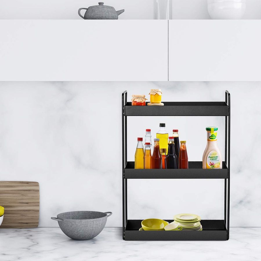 Bathroom Countertop Organizer  - Food Storage Rack reseña y precio