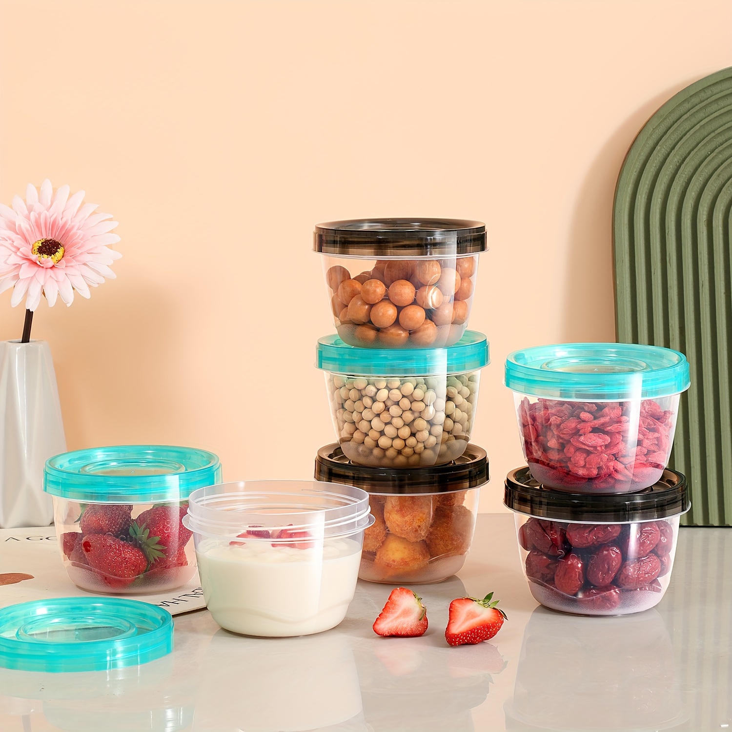 2 Transparent Sealed Food Stor - Food Storage Method reseña y precio
