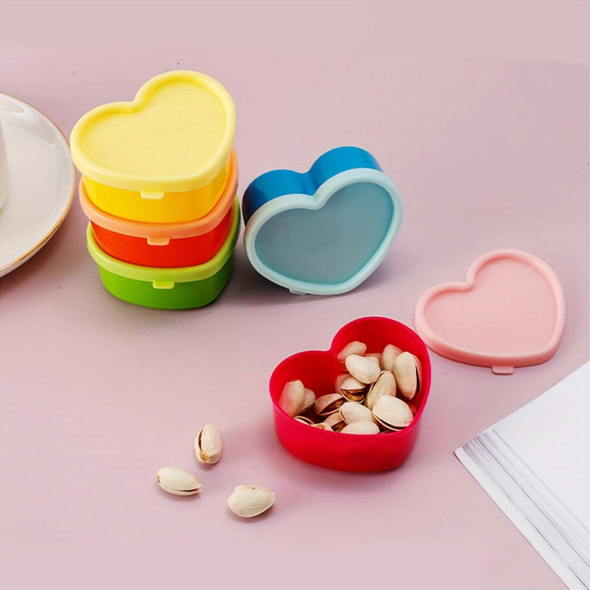 5PCS Mini Lunch Box Condiment  - Food Storage For Room reseña y precio