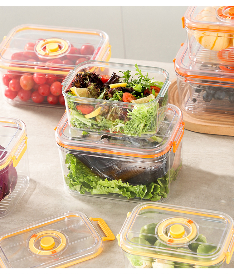 Vacuum Fresh-keeping Box Refri - Food Storage Freezer Containers reseña y precio