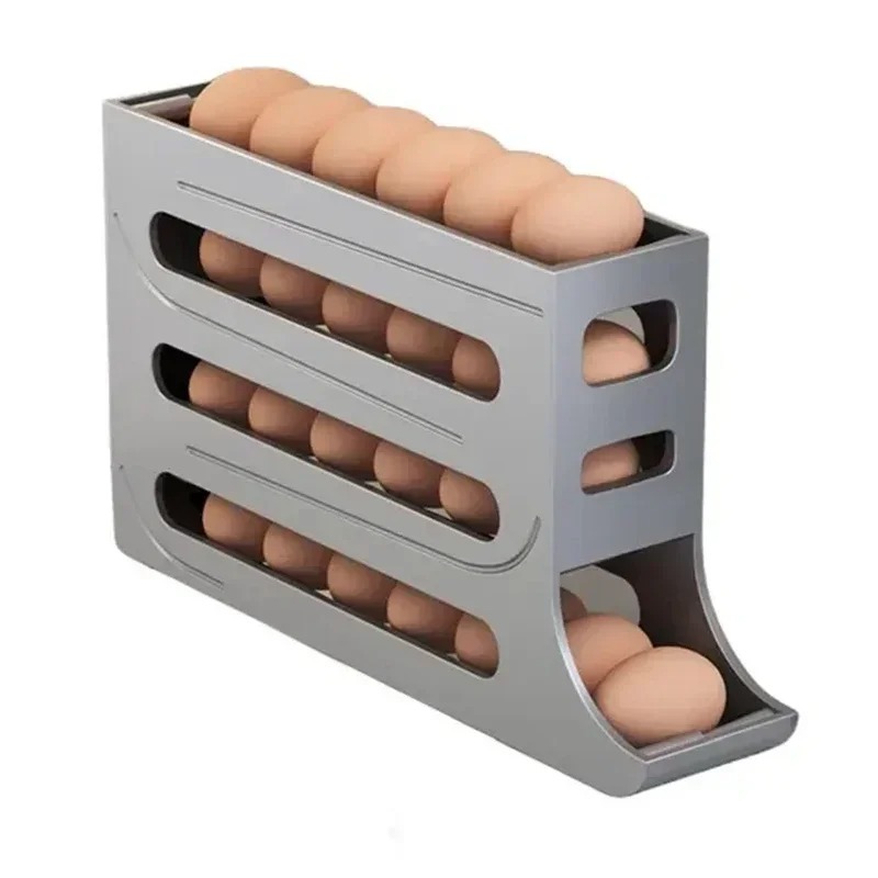 Refrigerator Egg Storage Box 4 - Egg Storage Holder reseña y precio
