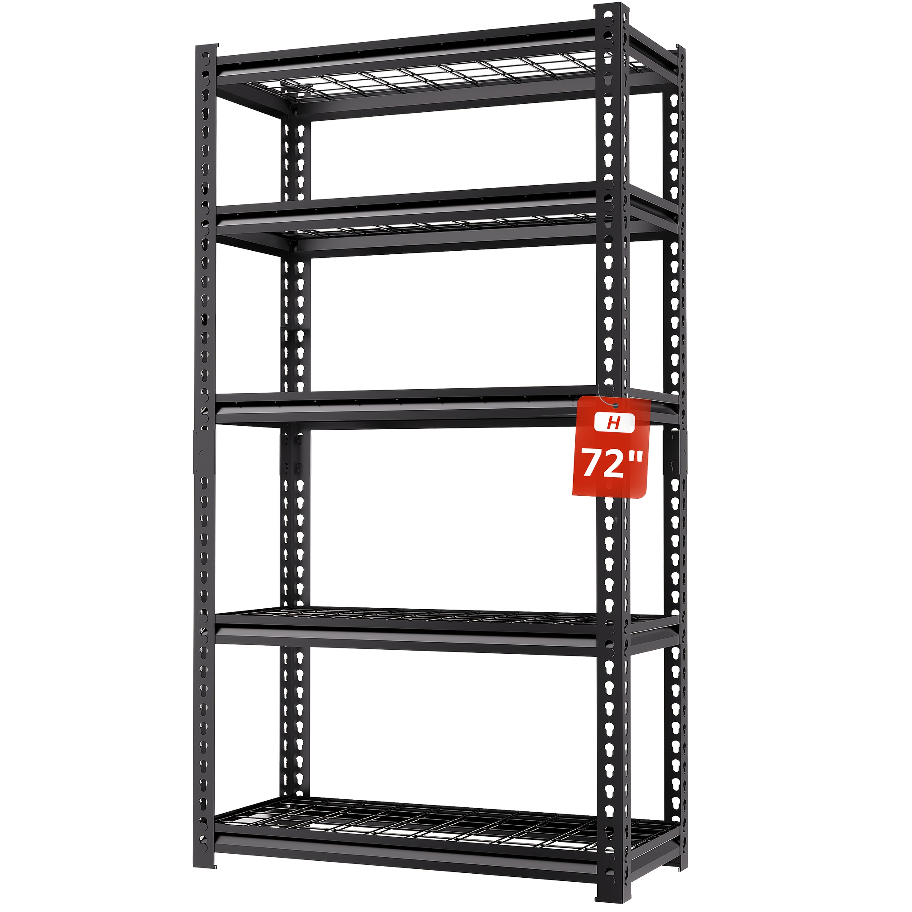 5-Tier Heavy-Duty Metal Utilit - Food Storage Room reseña y precio