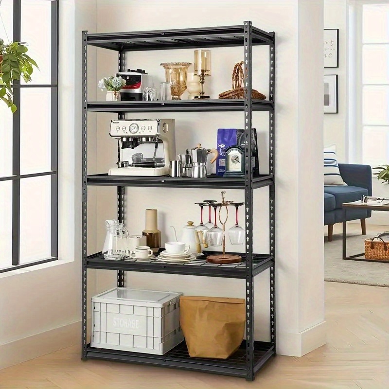 5-Tier Heavy-Duty Metal Utilit - Food Storage Room reseña y precio