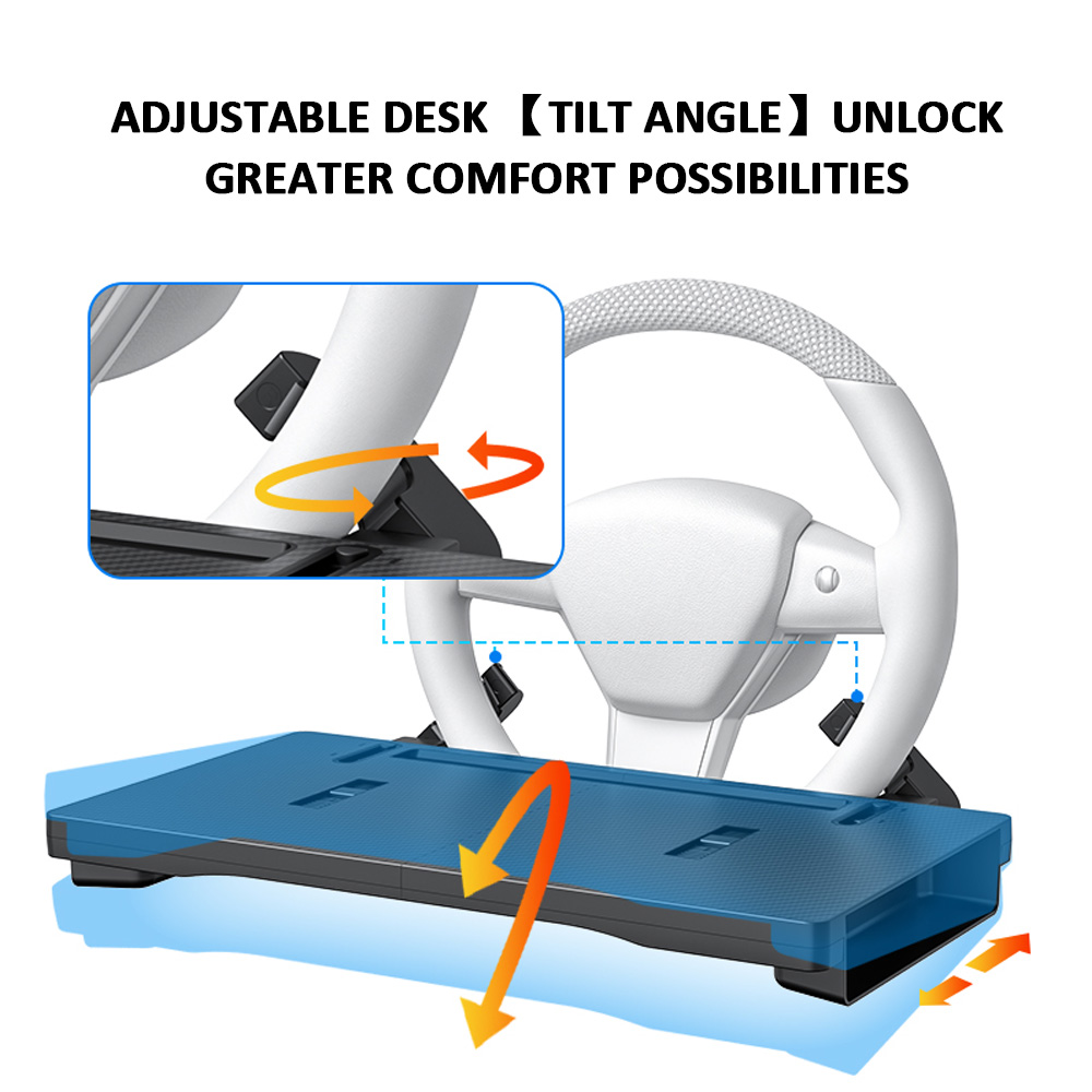 2-in-1 Foldable Car Steering W - Food Storage Method reseña y precio
