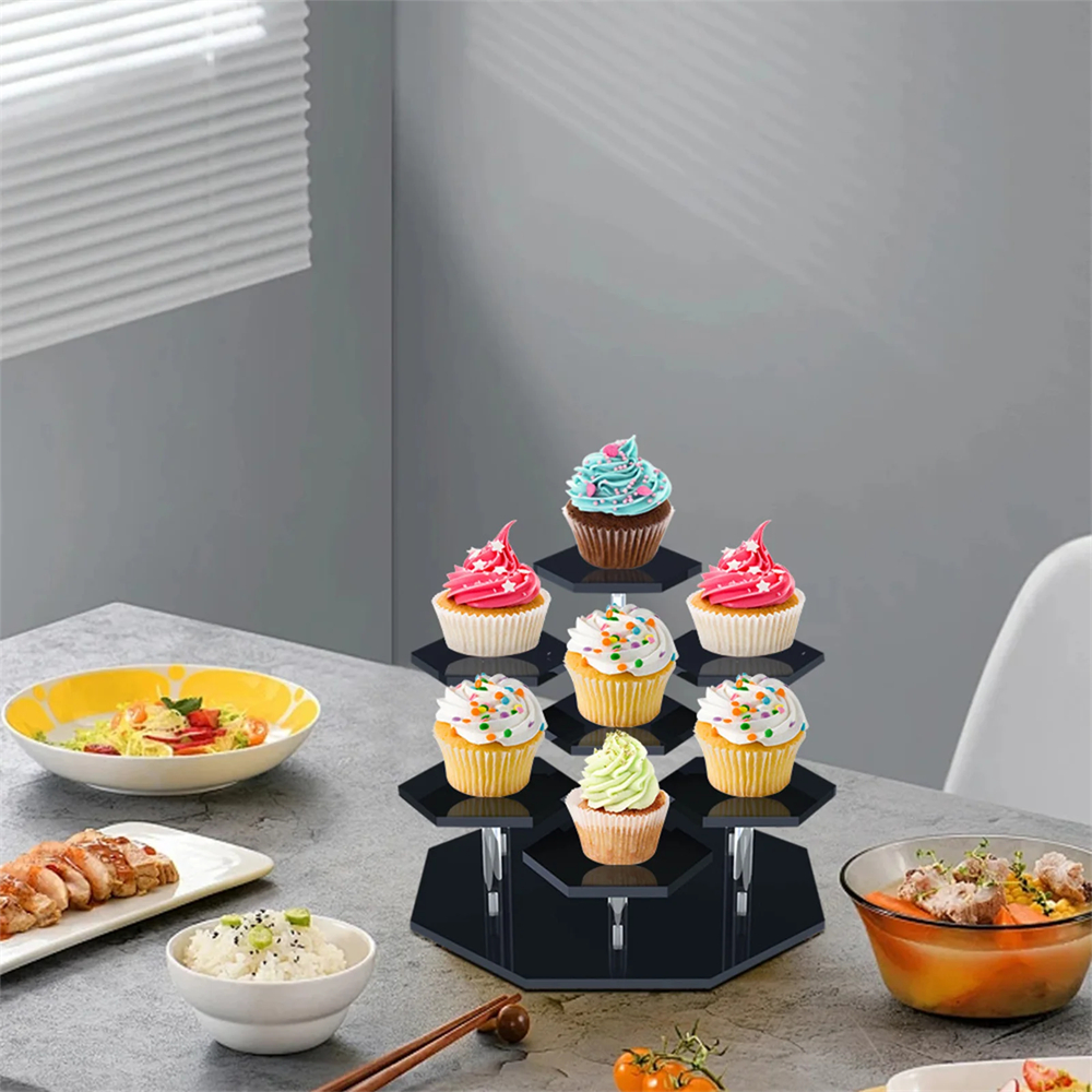7 Tier Acrylic Display Stand W - Food Storage Rack reseña y precio
