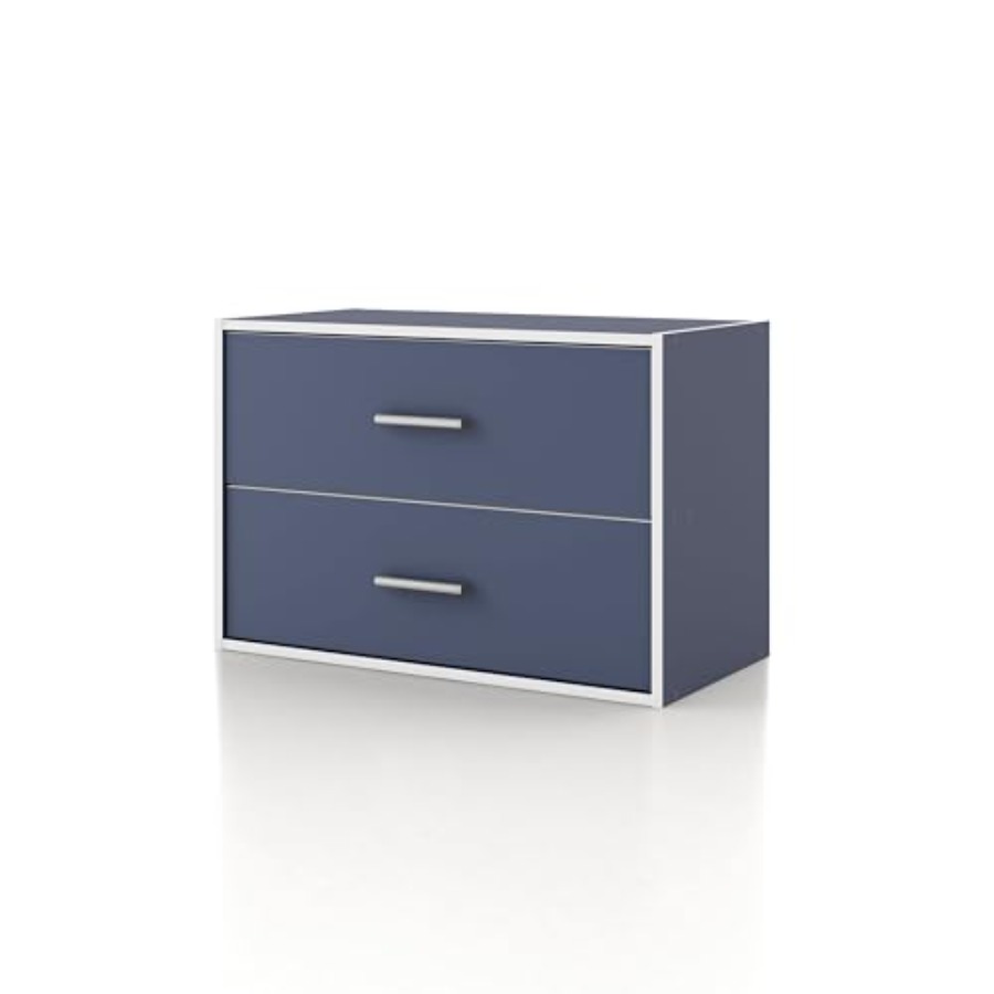 Apexa 2-Drawer Wooden Stackabl - Food Storage Under Bed reseña y precio