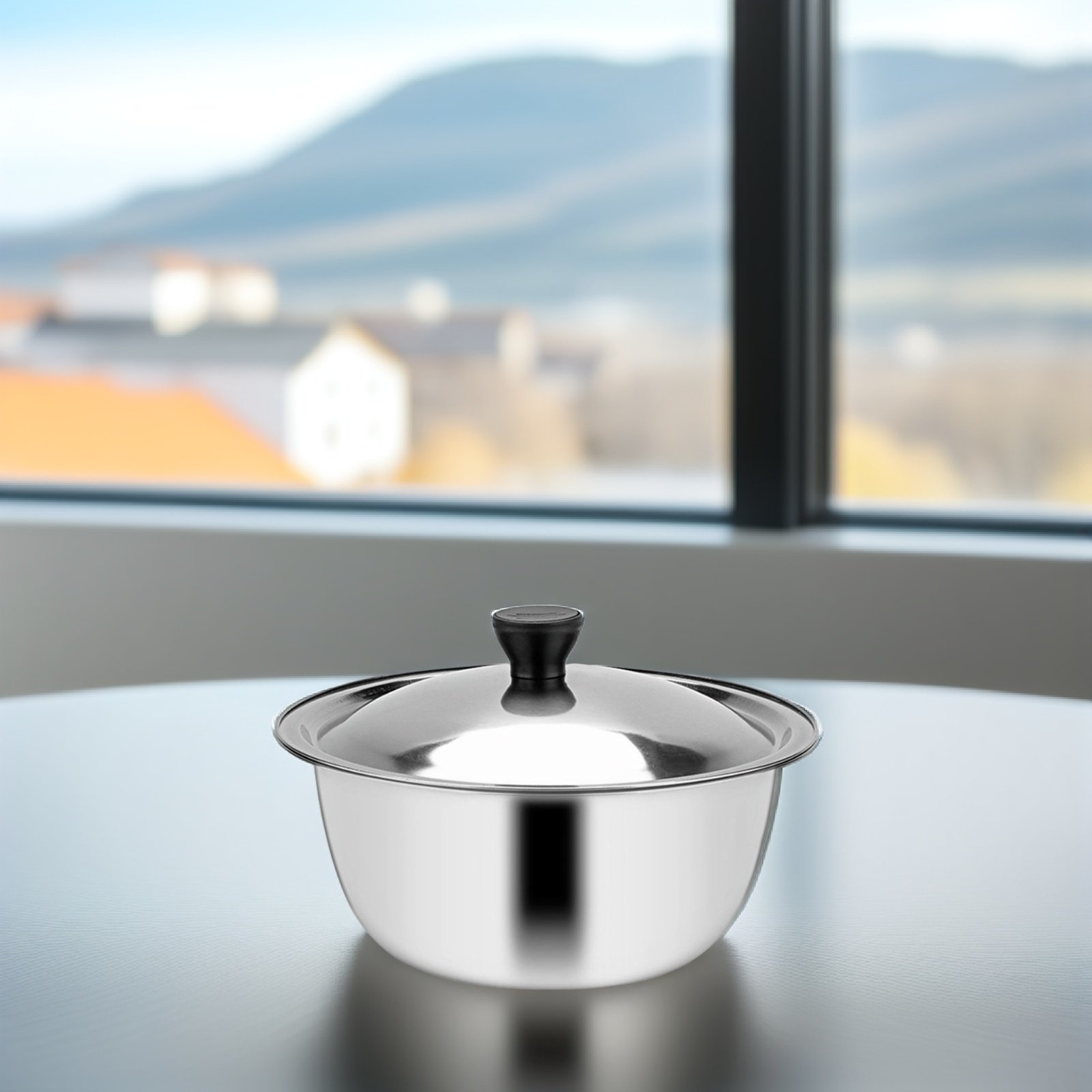 1Set Stainless Steel Mixing Bo - Egg Storage Holder reseña y precio