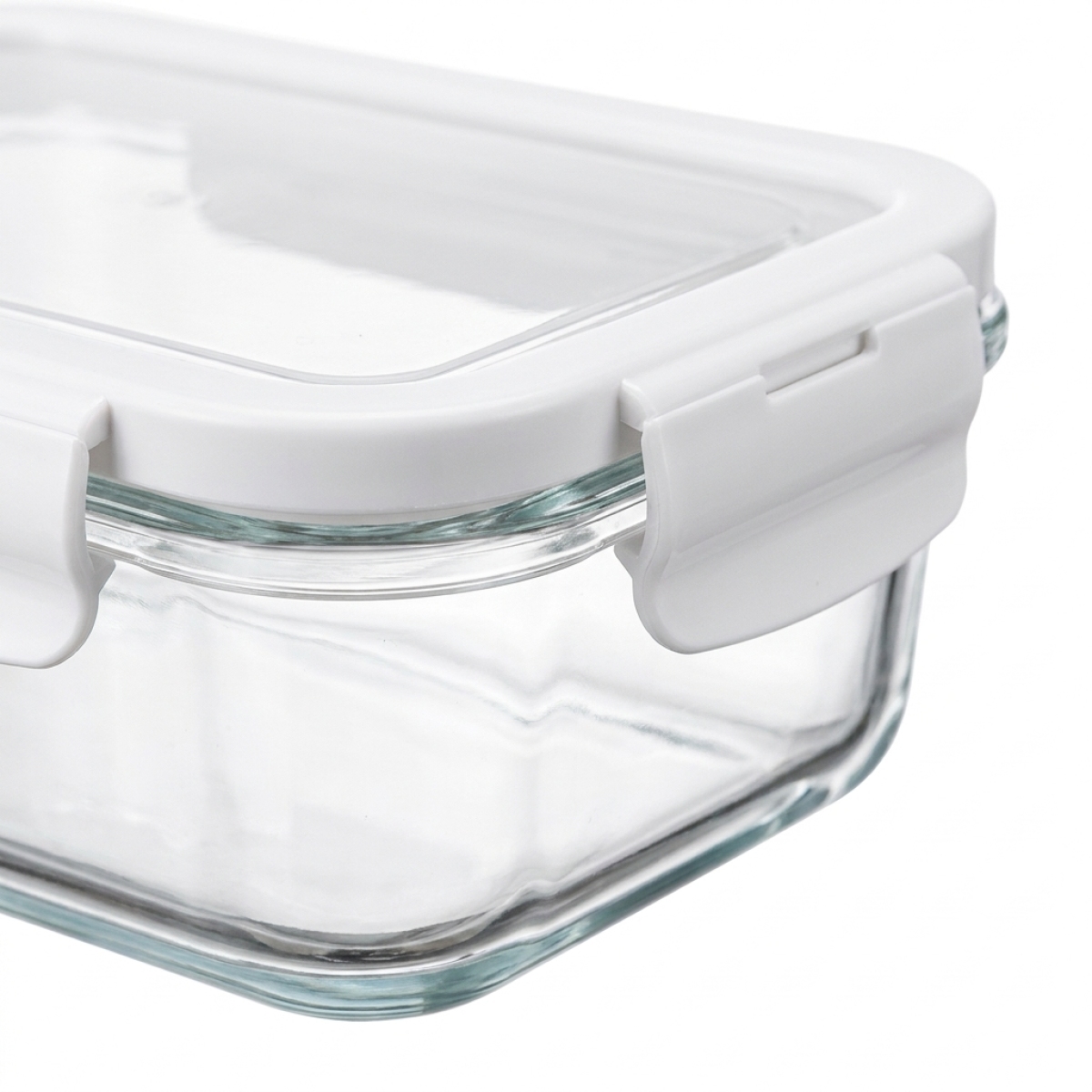 High Borosilicate Glass Lunch  - Food Storage Glass Box reseña y precio