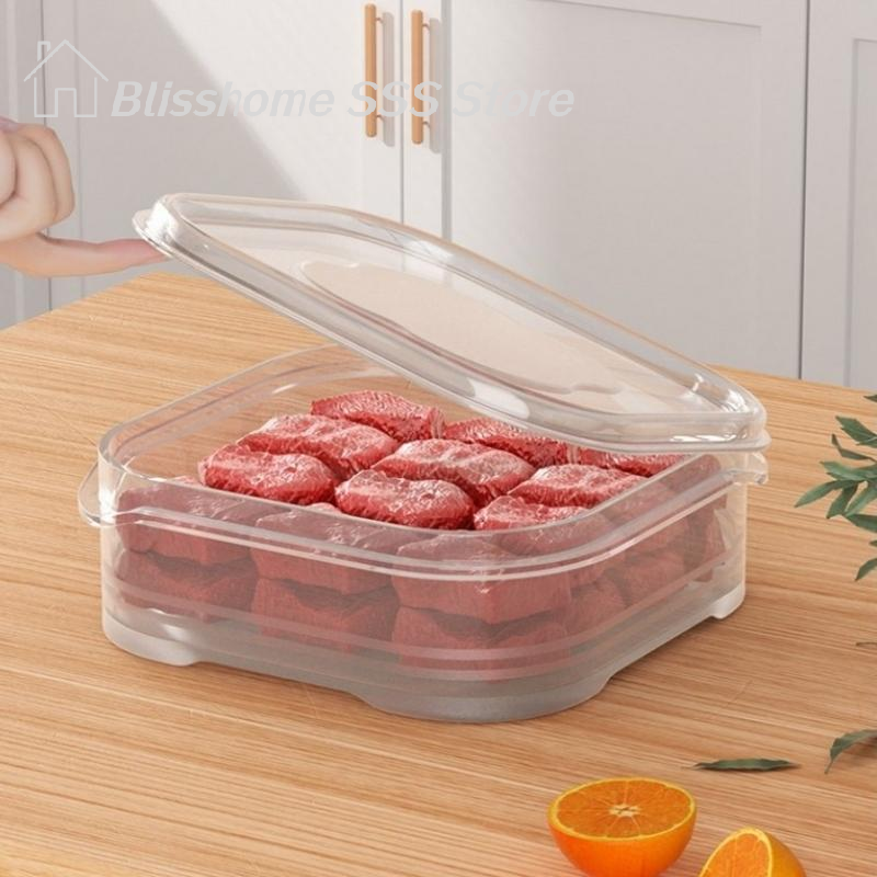 【S】5/10PCS Freeze Meat Preserv - Food Storage Freezer Containers reseña y precio