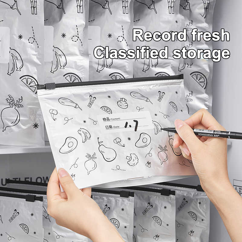 10Pcs/Bag Silver Foil Food Fre - Lock And Lock Food Storage reseña y precio