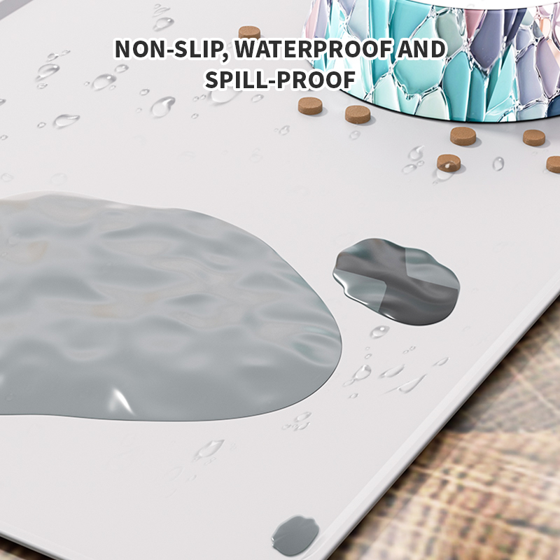 Waterproof Silicone Mat,Under  - Food Storage Under Bed reseña y precio