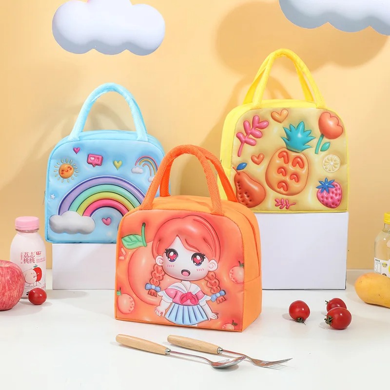 Children's Lunch Box Bag 3D Ca - Food Storage Room reseña y precio