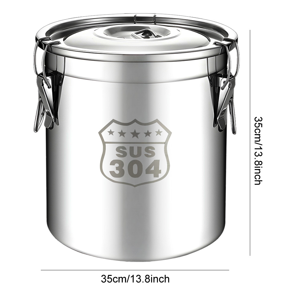 6/12/21/33L Stainless Steel Fo - Food Storage For Room reseña y precio